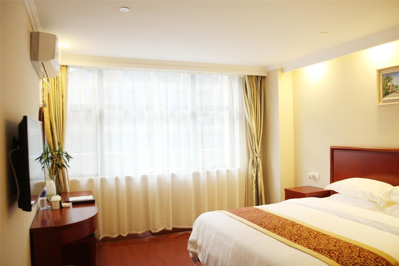 Greentree Inn Anhui Huangshan Bus Station Business Hotel Экстерьер фото