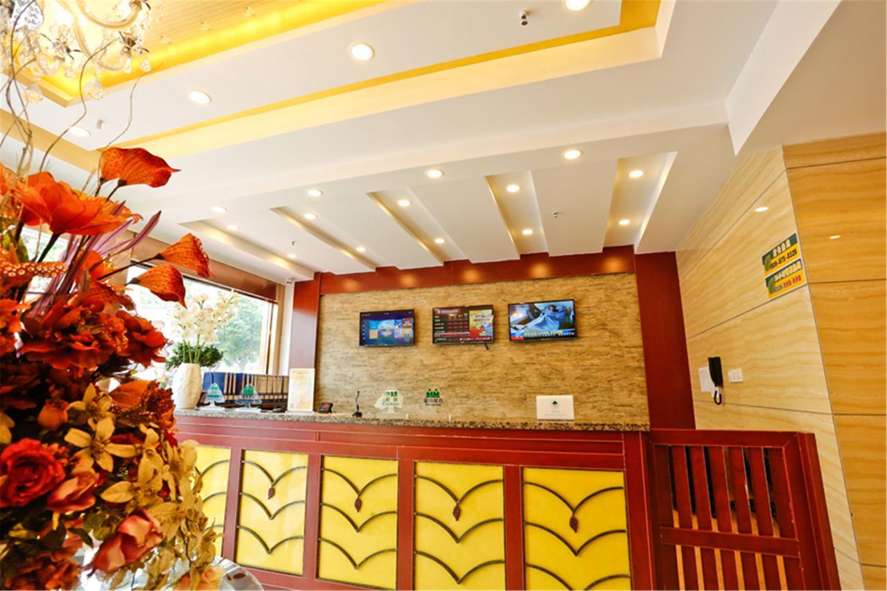 Greentree Inn Anhui Huangshan Bus Station Business Hotel Экстерьер фото
